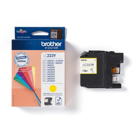 Brother Ink Yellow, 10mlStandard